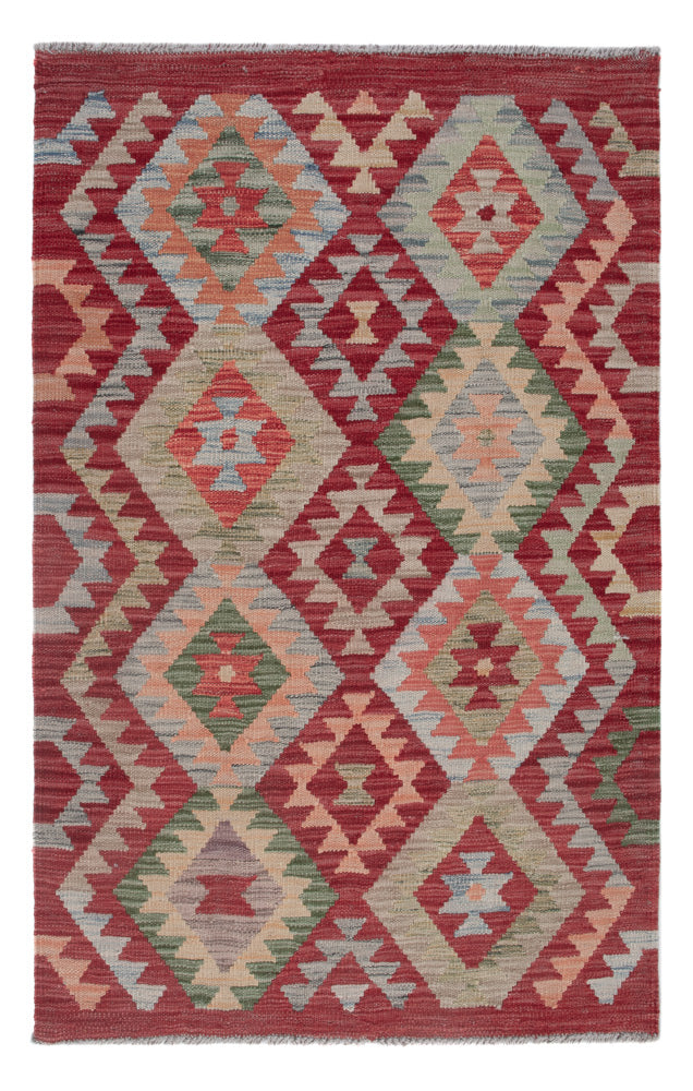 Kilim Maimana Tapete 122x80cm - Tapete de lã