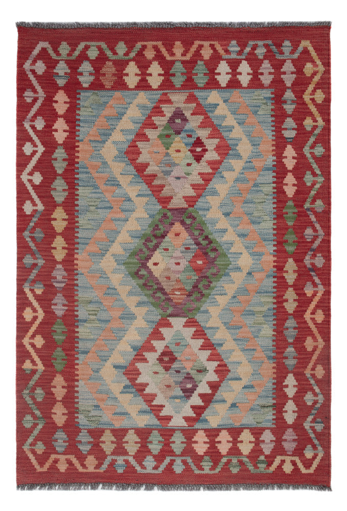 Kilim Maimana Tapete 128x89cm - Tapete de lã