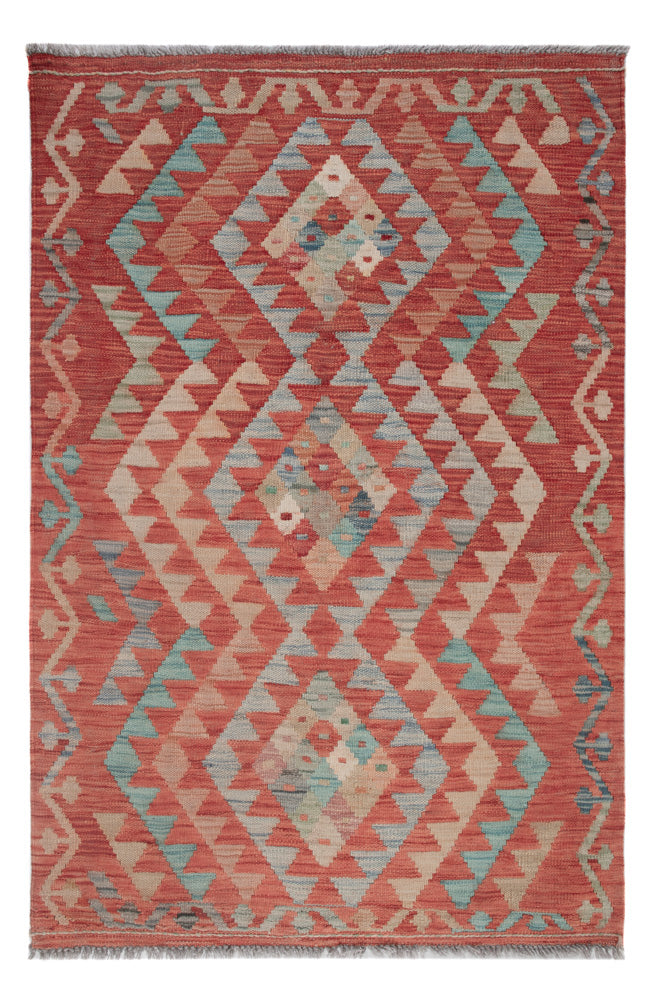 Kilim Maimana Tapete 132x87cm - Tapete de lã