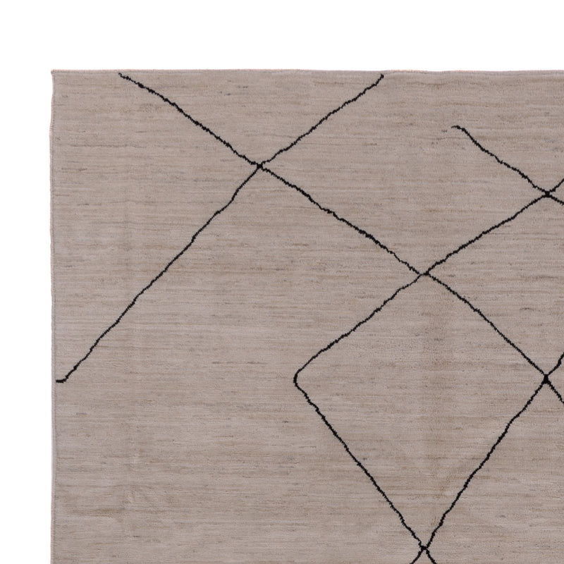 Berber Teppich 345x247cm - Wollteppich