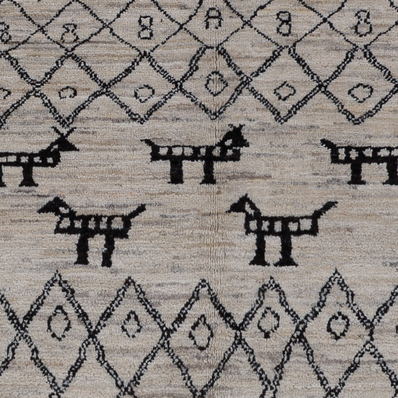 Berber Teppich 240x173cm - Wollteppich