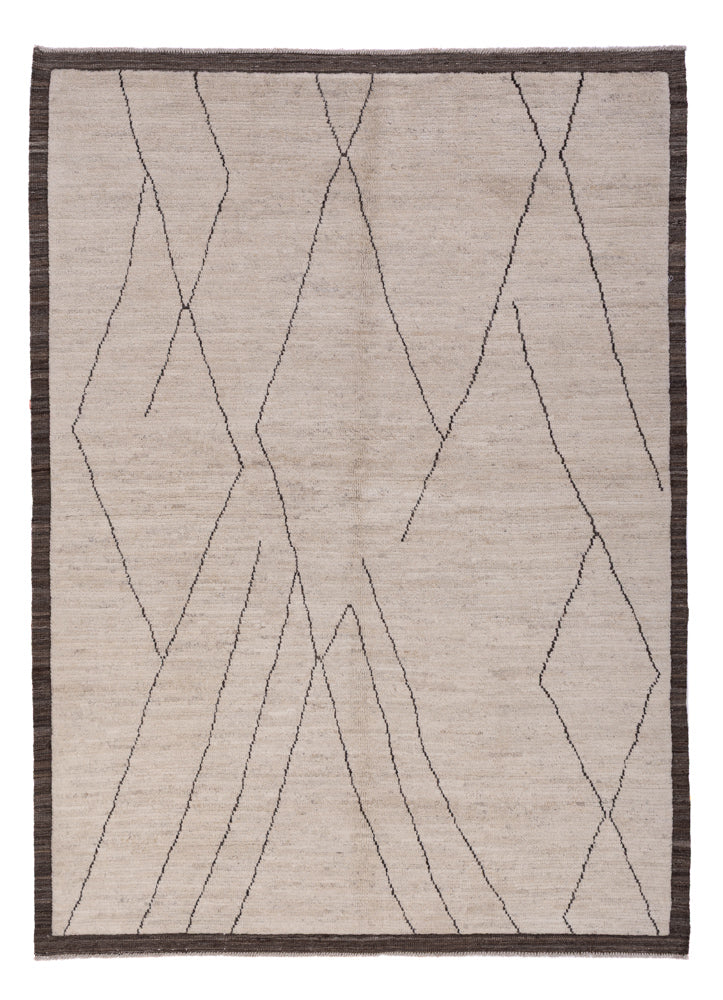 Tapete berbere 239x172cm - Tapete de lã