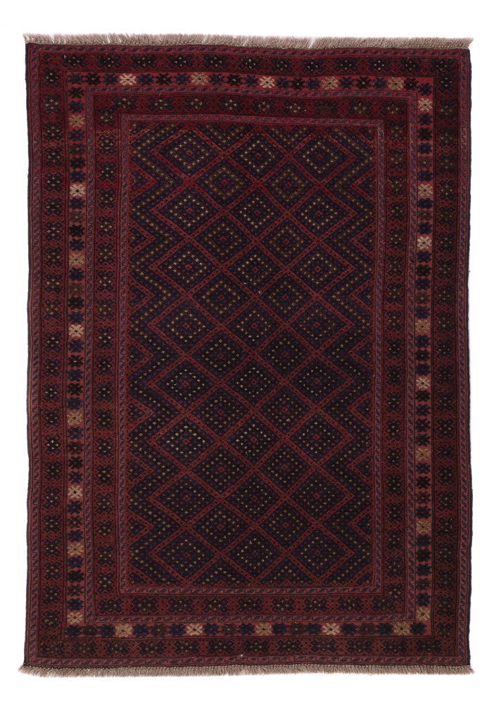 Kilim afegão Tapete 196x136cm