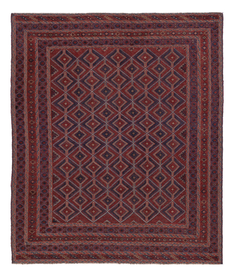 Kilim afegão Tapete 186x156cm