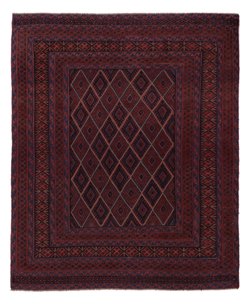 Kilim afegão Tapete 185x157cm