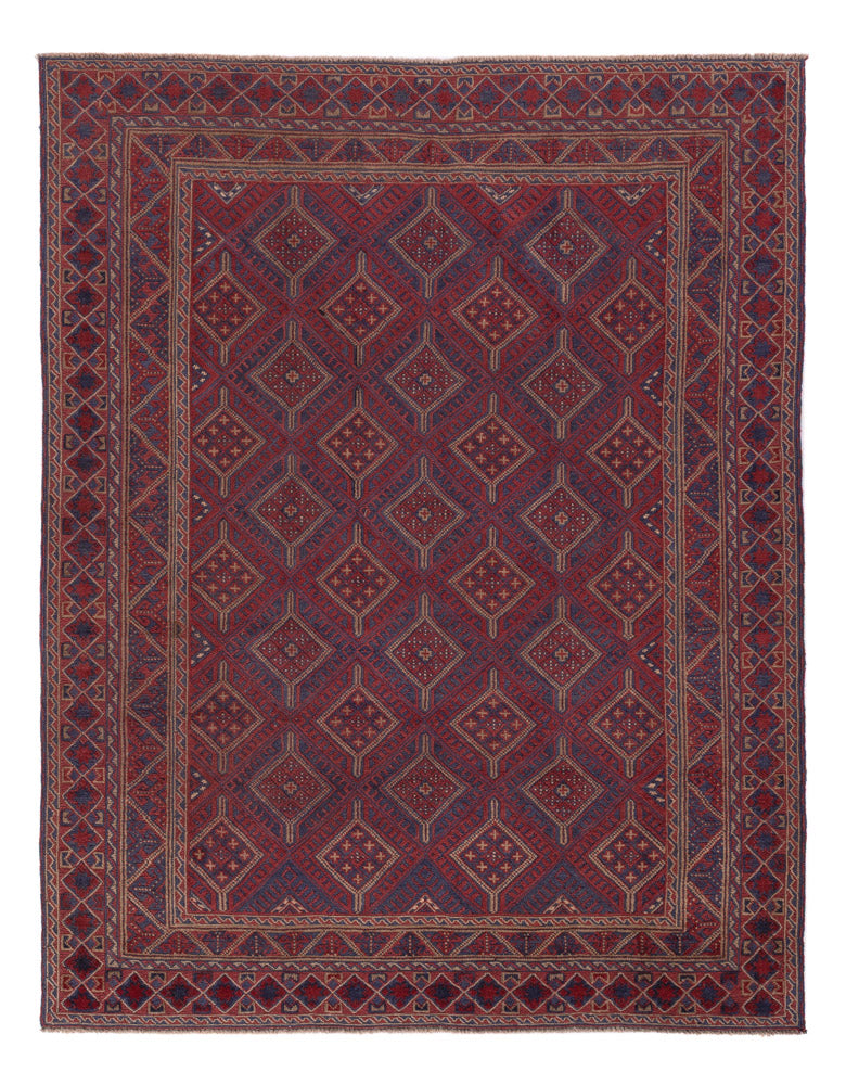 Kilim afegão Tapete 207x155cm