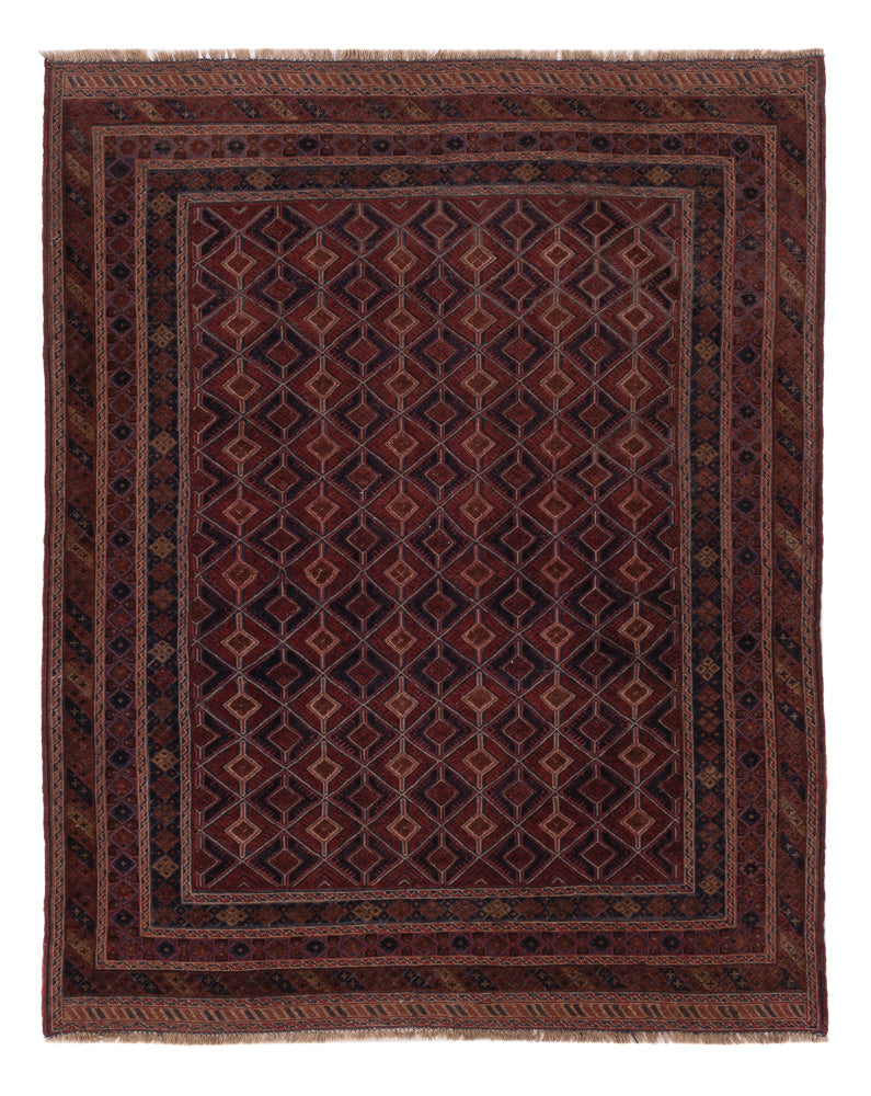 Kilim afegão Tapete 195x152cm