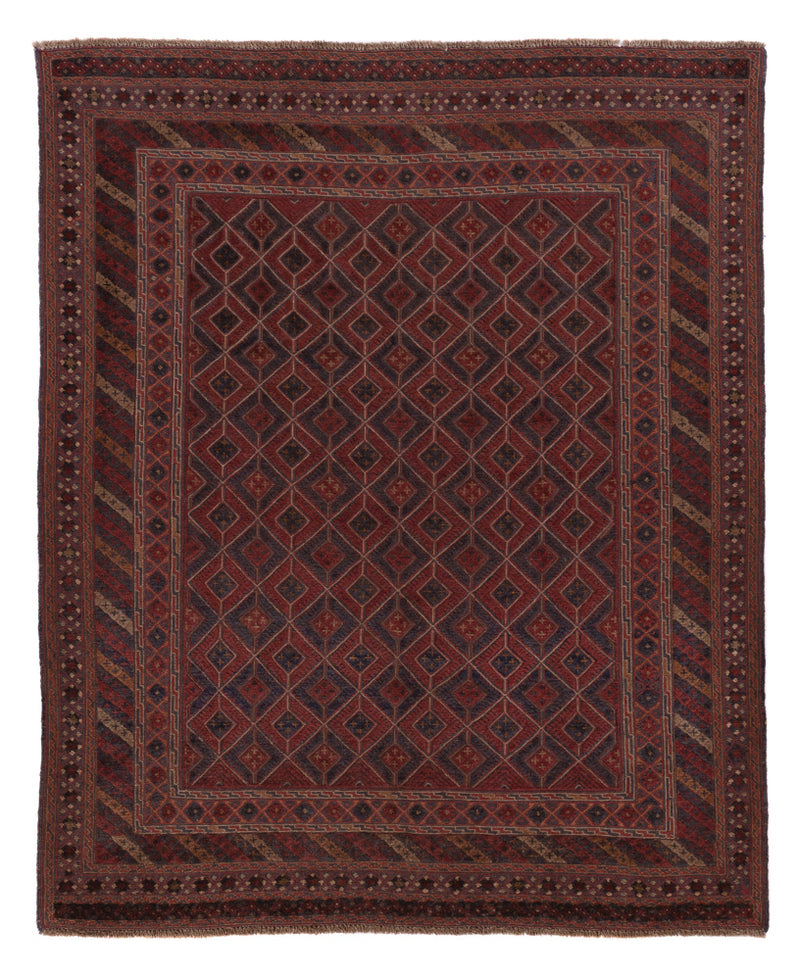Kilim afegão Tapete 197x154cm