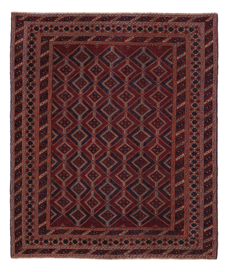 Kilim afegão Tapete 177x156cm