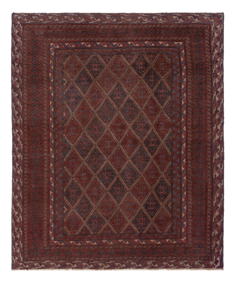 Kilim afegão Tapete 187x157cm