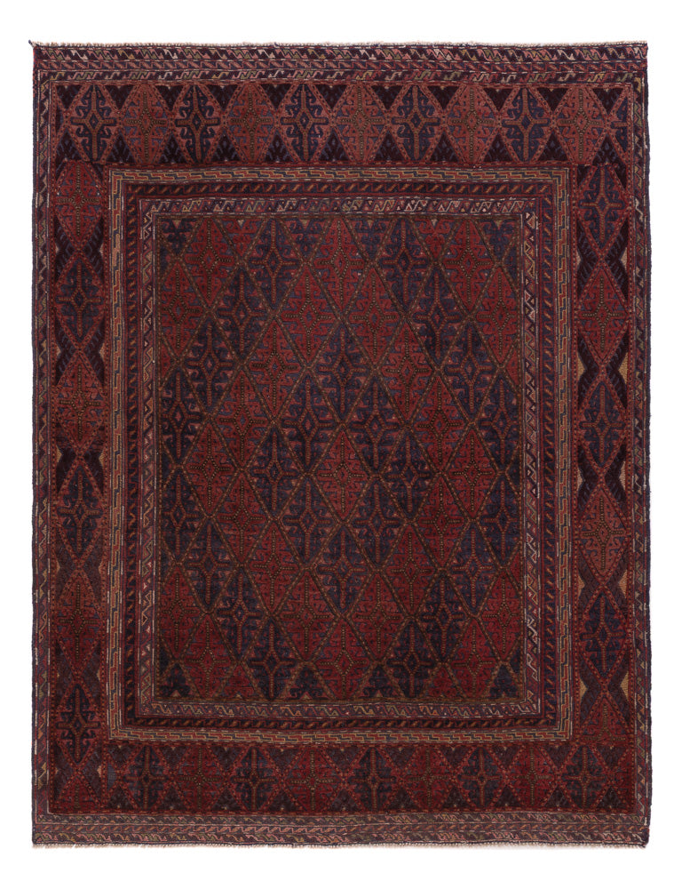 Kilim afegão Tapete 204x155cm