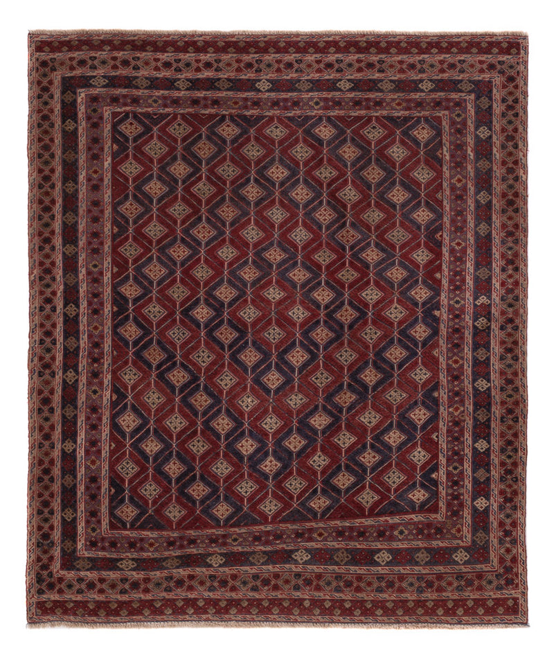 Kilim afegão Tapete 186x158cm