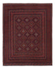 Kilim afegão Tapete 187x157cm