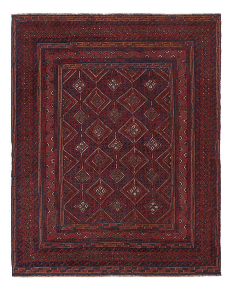 Kilim afegão Tapete 187x157cm