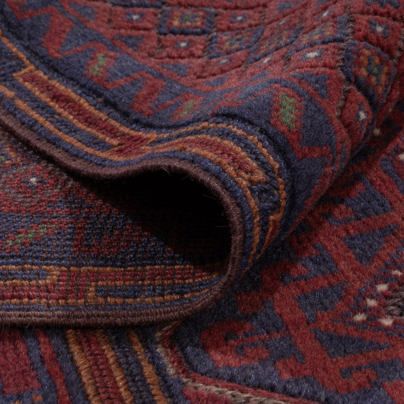Kilim afegão Tapete 187x157cm