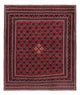 Kilim afegão Tapete 184x158cm