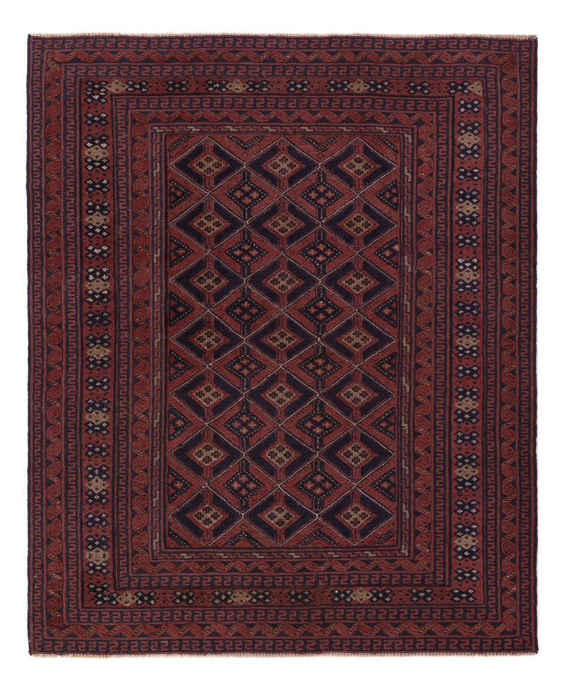 Kilim afegão Tapete 189x156cm