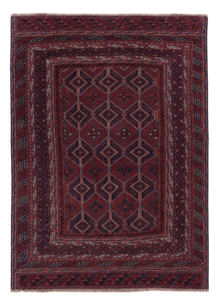 Kilim afegão Tapete 194x144cm
