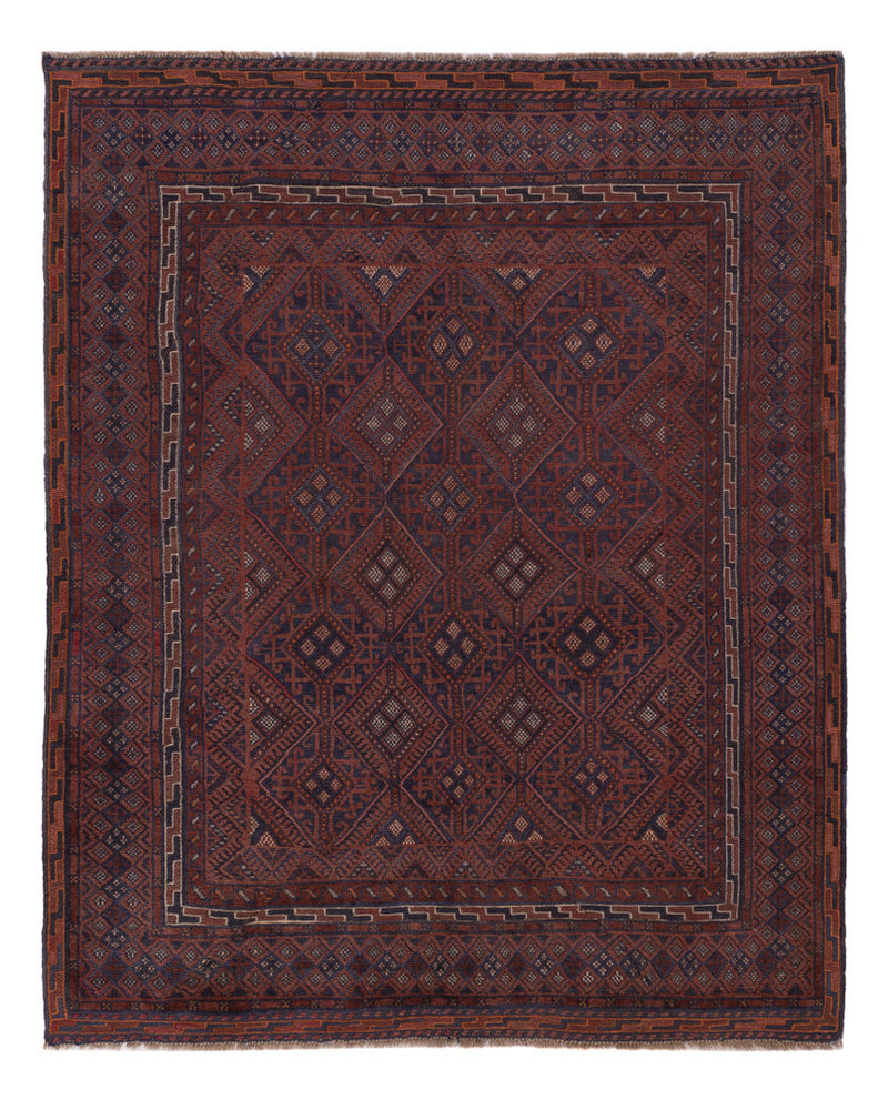 Kilim afegão Tapete 194x158cm