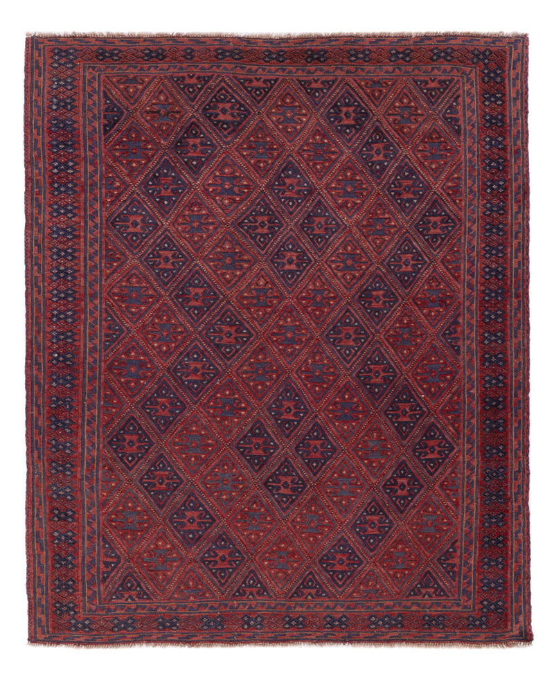 Kilim afegão Tapete 194x159cm
