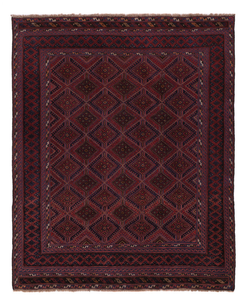 Kilim afegão Tapete 190x159cm