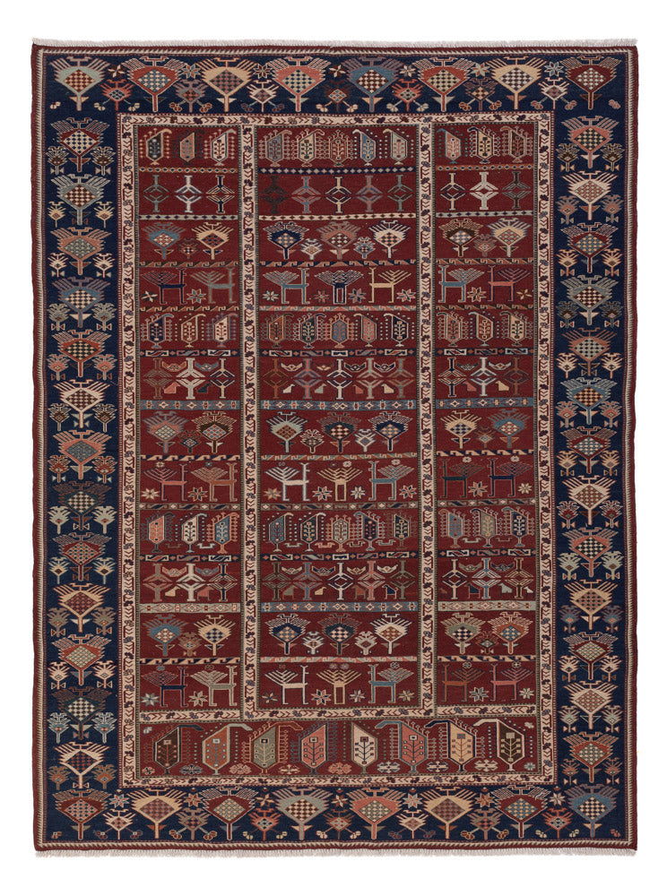 Kilim afegão Tapete 236x178cm
