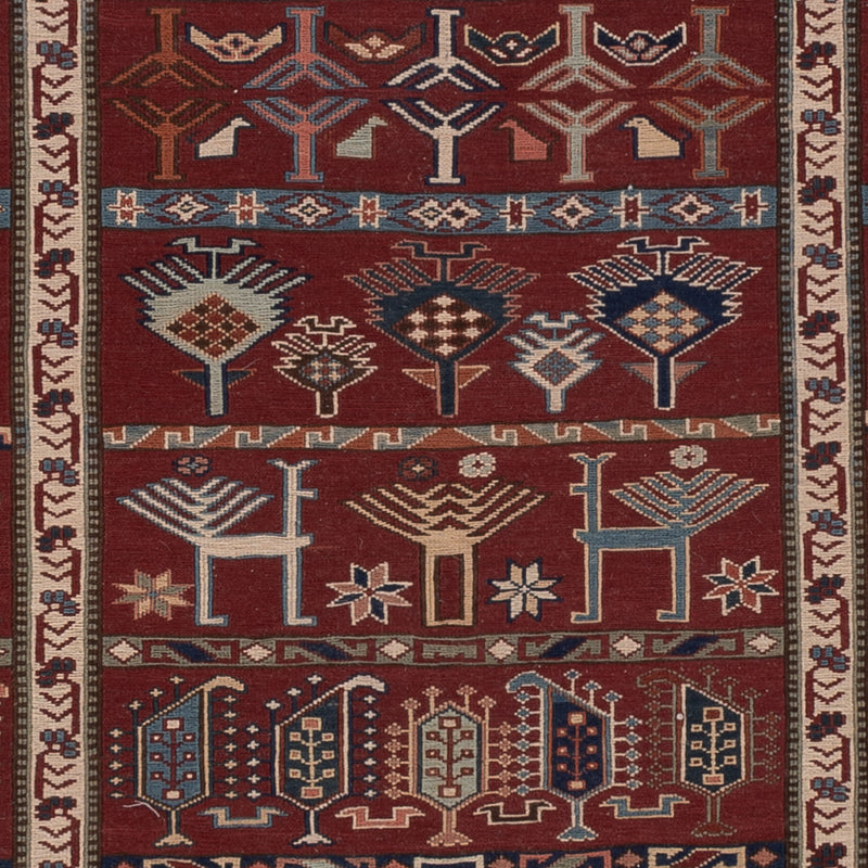 Kilim afegão Tapete 236x178cm
