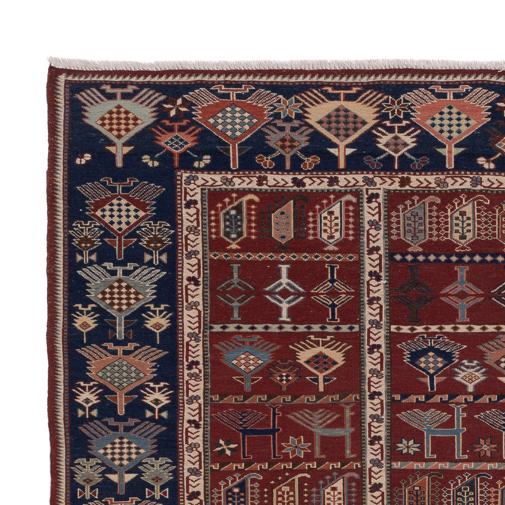 Kilim afegão Tapete 236x178cm