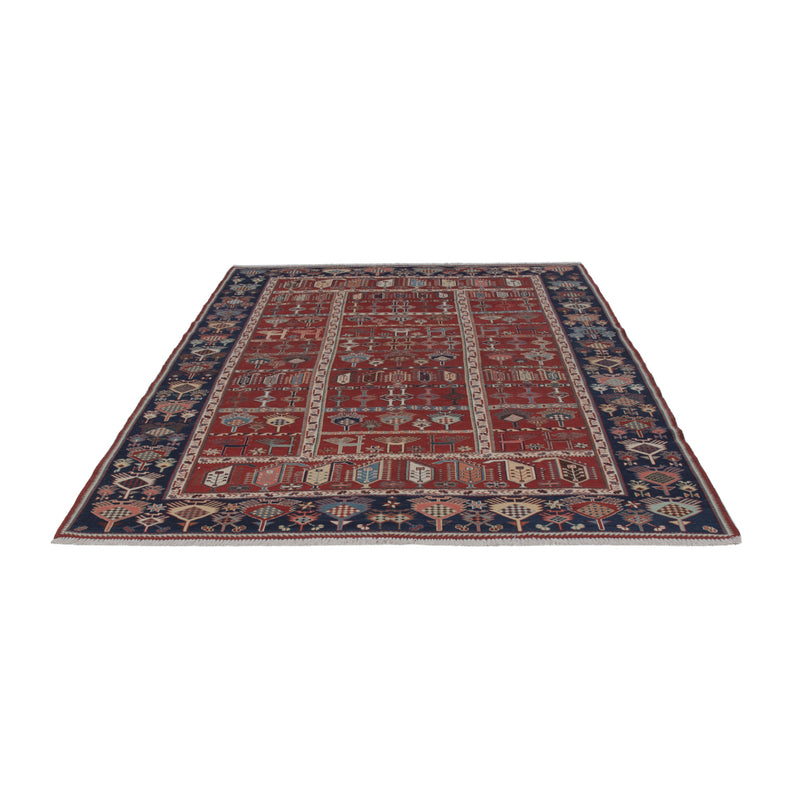 Kilim afegão Tapete 242x188cm