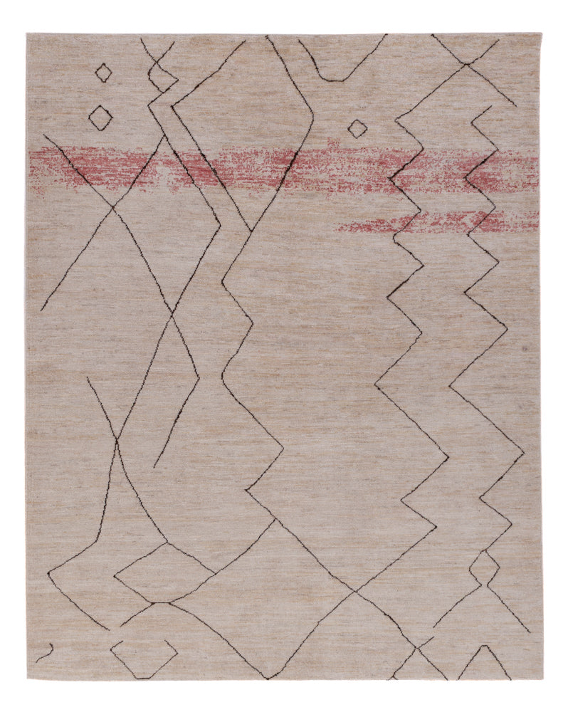 Tapete berbere 165x211cm - Tapete de lã