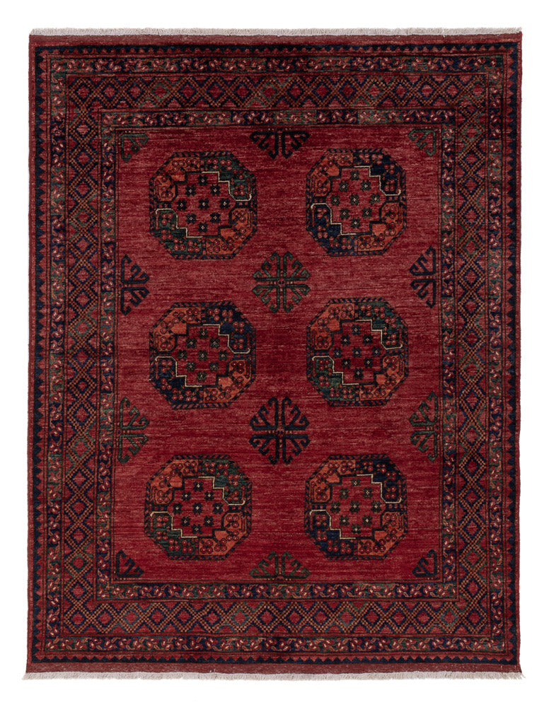 Afghan Teppich 202x155cm - Orientteppich