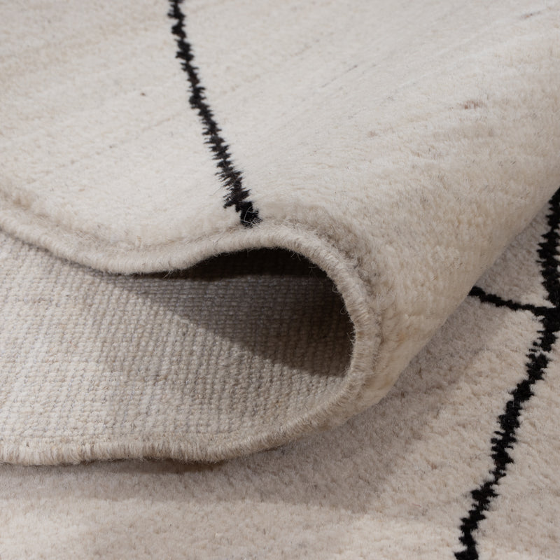 Berber Teppich 204x150cm - Wollteppich
