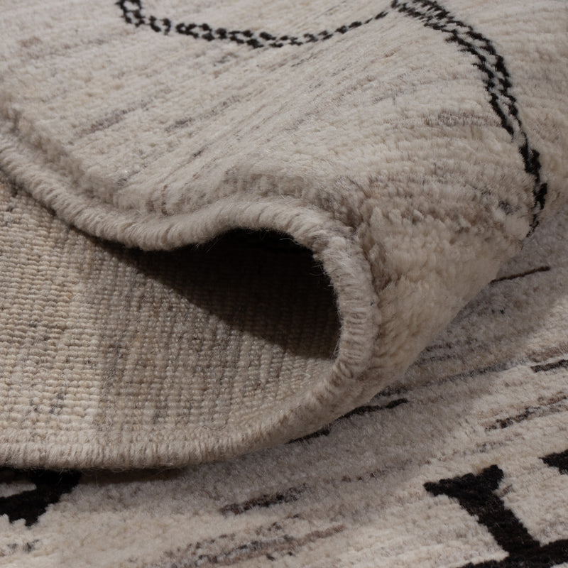 Berber Teppich 296x201cm - Wollteppich