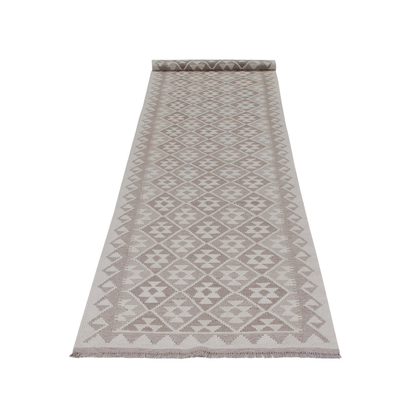 Kilim Maimana Tapete 393x81cm - Tapete de lã