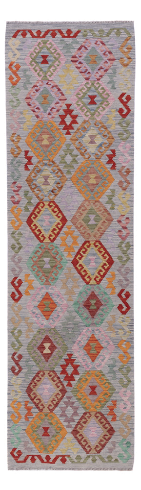 Kilim Maimana Tapete 84x300cm - Tapete de lã