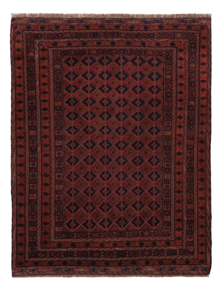 Kilim afegão Tapete 193x148cm