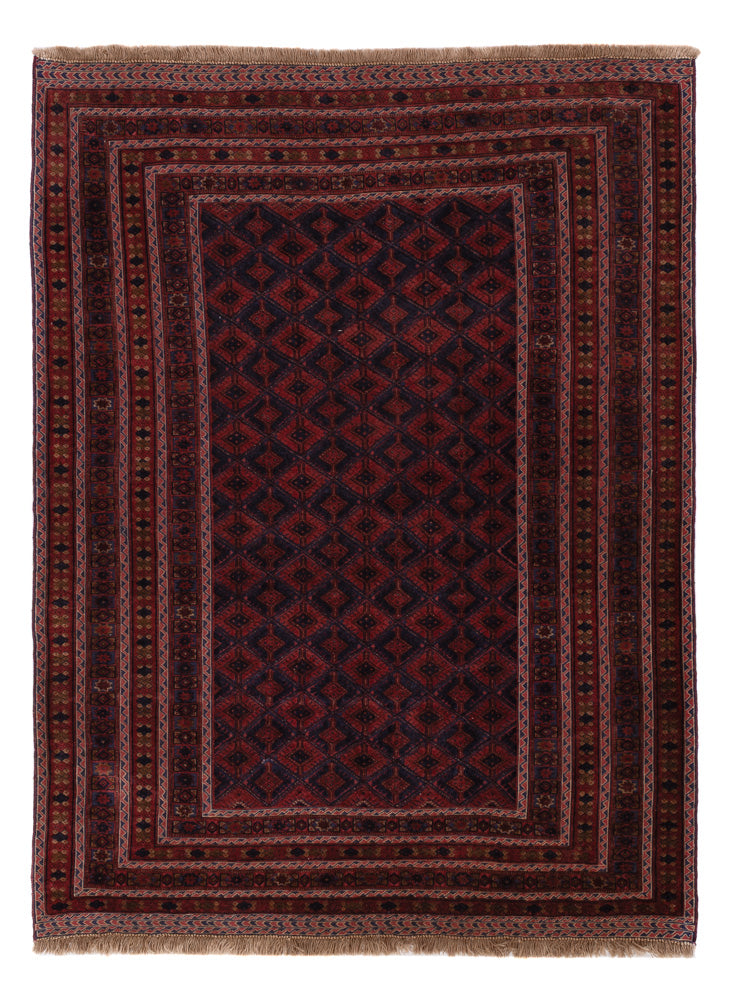 Kilim afegão Tapete 198x155cm