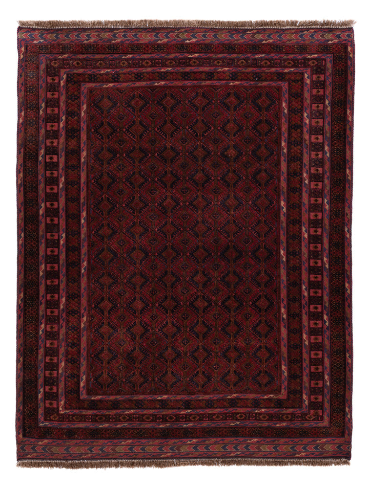 Kilim afegão Tapete 194x152cm