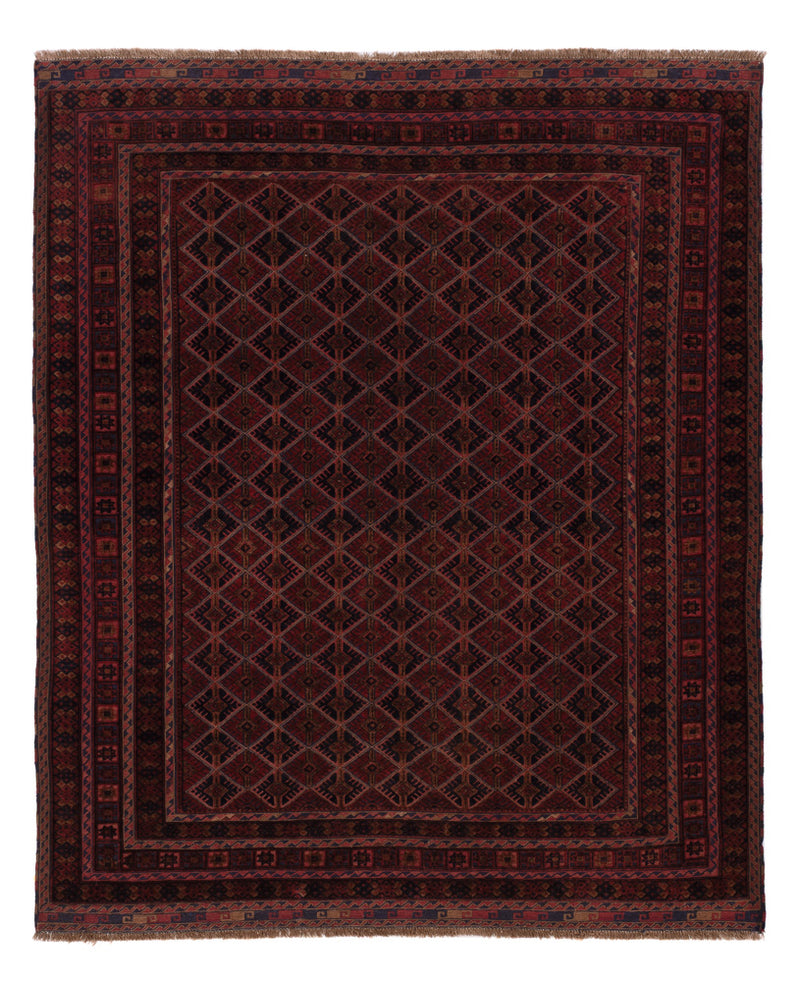 Kilim afegão Tapete 195x164cm