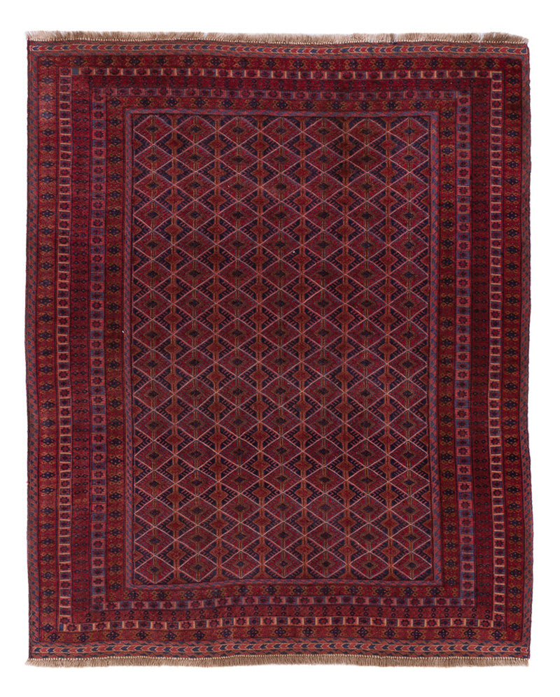 Kilim afegão Tapete 194x160cm