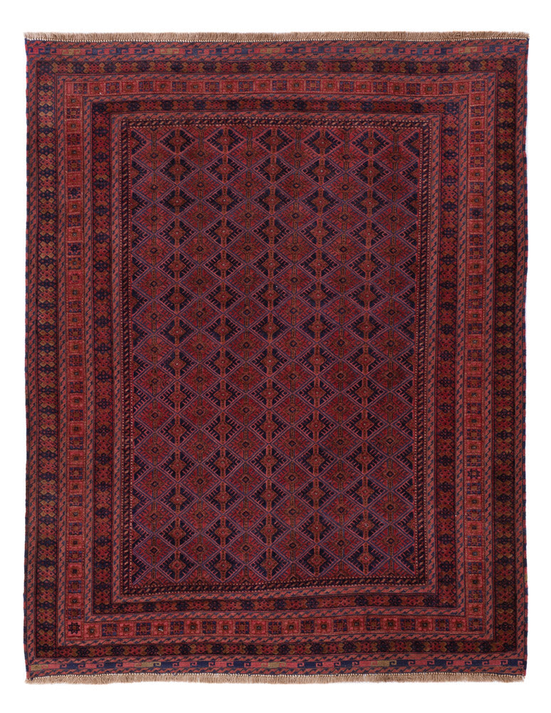 Kilim afegão Tapete 194x152cm
