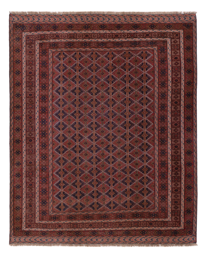 Kilim afegão Tapete 198x162cm