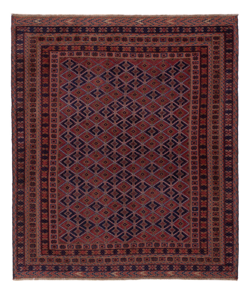 Kilim afegão Tapete 183x157cm