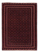 Kilim afegão Tapete 204x153cm