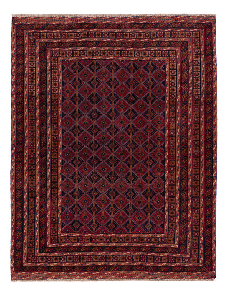 Kilim afegão Tapete 197x158cm