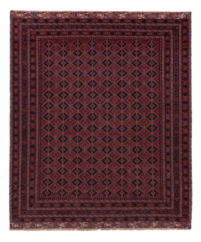 Kilim afegão Tapete 193x158cm