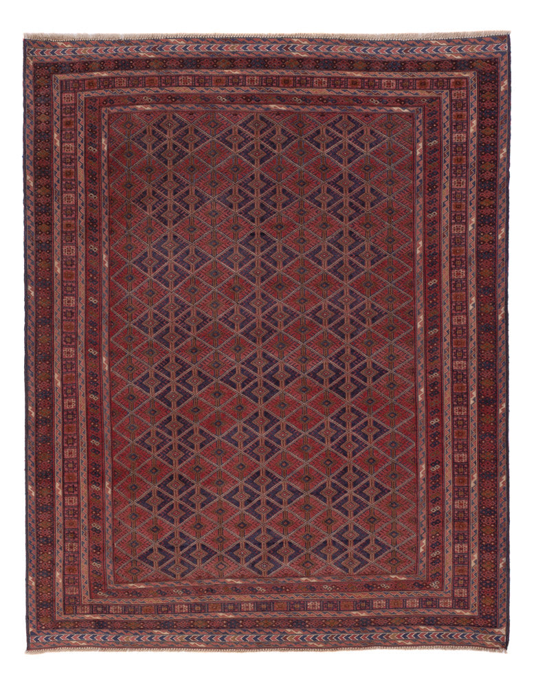 Kilim afegão Tapete 193x154cm