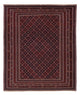 Kilim afegão Tapete 187x161cm
