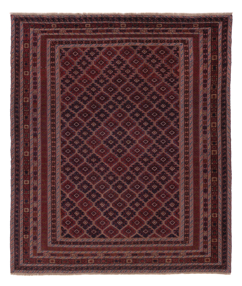 Kilim afegão Tapete 187x161cm