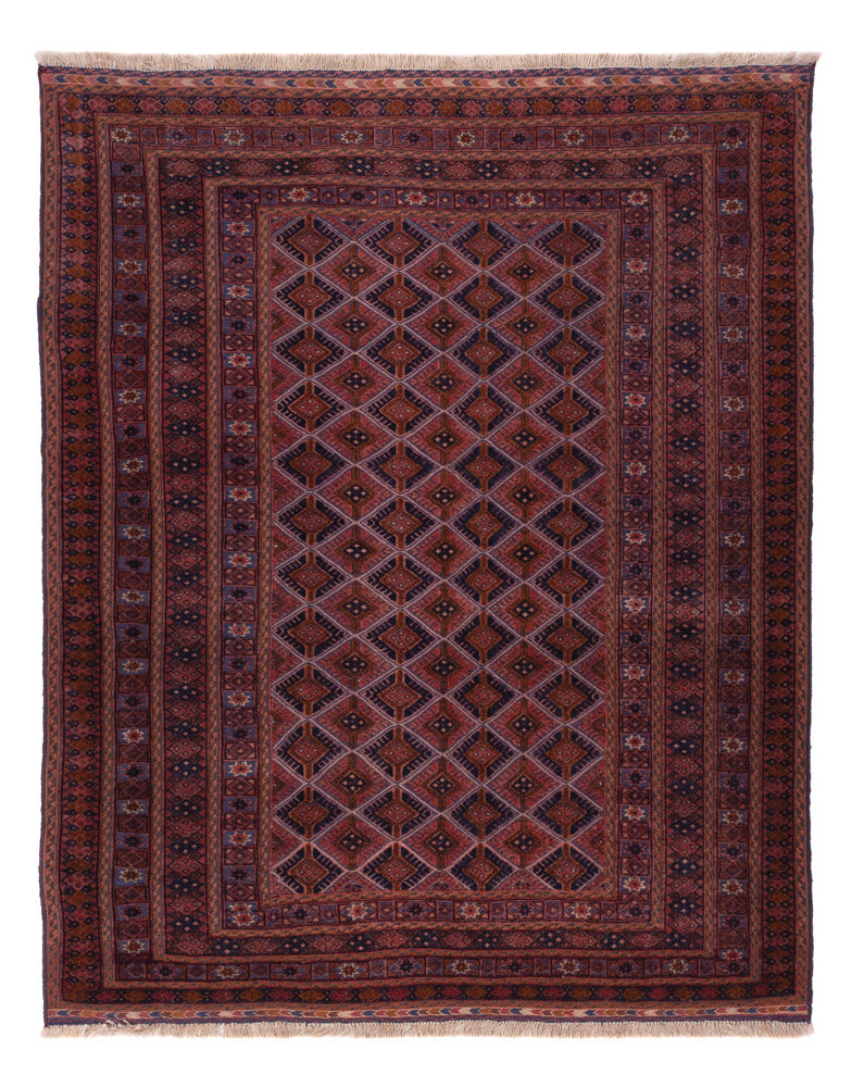 Kilim afegão Tapete 198x155cm